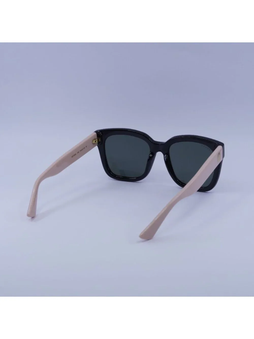 Gucci GG1338S 006 Sunglasses Black / Pink Square Frame, Grey Lenses